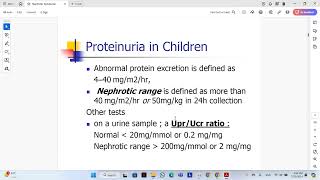 Nephrotic Syndrome [upl. by Hailat]