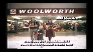 WOOLWORTHS CHRISTMAS UK ADVERT 1980 [upl. by Yrem]