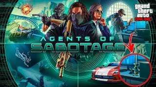 Vice City References in NEW GTA Online Agents of Sabotage Update [upl. by Eldora]