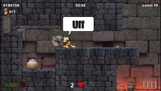 Chicken Jump n Run Traps and Treasures Lv19 [upl. by Llen]