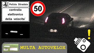 Pizzicati dallAUTOVELOX  MULTA  Come vedere le FOTO online [upl. by Ehsiom120]