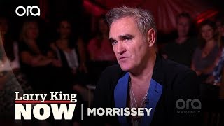 EXCLUSIVE Morrissey Opens Up About Ongoing Battle With Depression VIDEO  Larry King Now  OraTV [upl. by Verlie]