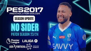 PES 2017  Best Patch For PES 2017 No Sider For Low PC  All Competitions Download amp Install [upl. by Epuladaugairam]