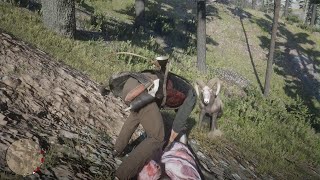 RDR2  Bighorn Ram defends his fallen comrade [upl. by Tait610]