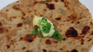 Mooli Paratha  Raddish Bread  By VahChef  VahRehVahcom [upl. by Arlyn429]