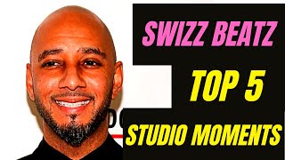 Swizz Beatz TOP 5 Studio Moments [upl. by Trebornhoj778]