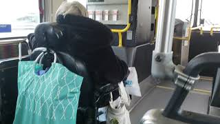 Bus driver not helping people in Wheelchairs on mta bus [upl. by Gyimah]