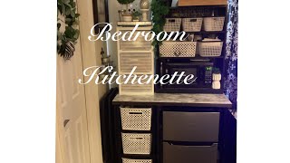 DIY Kitchenette  Personalize Your Own Mini Kitchen  Bedroom Kitchen [upl. by Annamarie]