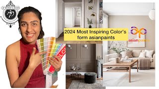 Top 12 Interior paint color from asianpaints APinteriorsanddecor wallpaintcolorcombination2024 [upl. by Ahsela]