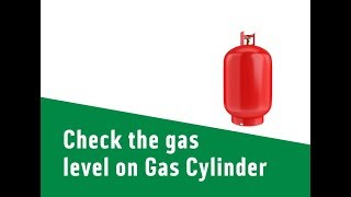 Check The Gas Level On Your Gas Cylinder [upl. by Suoiradal]