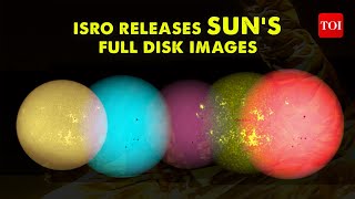 This is The SUN ISRO Releases jawdropping fulldisk images of Sun captured by AdityaL1s SUIT [upl. by Eimmak]