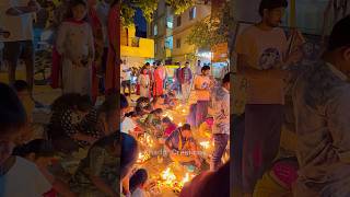 Karthika pournami in Bengaluru Marathahalli karthikapournami marathahalli bengaluru shortsfeed [upl. by Naor]