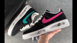 Nike Air Force 1 Low G Dragon Peaceminusone Para Noise 3 0 AQ3692004 [upl. by Ojillib]