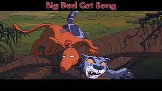 Rugrats Go Wild Big Bad Cat Song clip [upl. by Casabonne762]