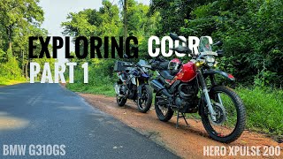 EXPLORING COORG  PART 1  BMW G310GS [upl. by Dorrie386]