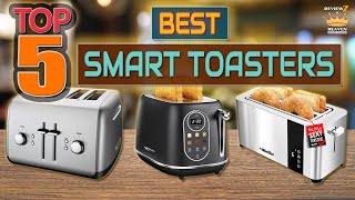 TOP 5 Best Smart Toasters 2024  Ultimate Smart Toaster Review [upl. by Aserehs440]