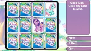 My Little Pony Card Matching Game [upl. by Erdnaet]