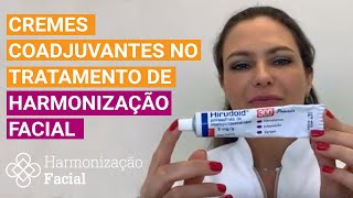 HARMONIZAÇÃO FACIAL  Cremes coadjuvantes no tratamento [upl. by Seebeck]