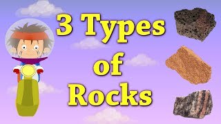 3 Types of Rocks  aumsum kids science education children [upl. by Elvie]