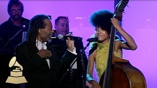 Bobby McFerrin amp Esperanza Spalding jam at the 53rd GRAMMY PreTel  GRAMMYs [upl. by Marchall]