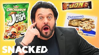 Adam Richman Breaks Down His Favorite Snacks  Snacked [upl. by Perlie]