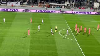 PAOK vs Dinamo Zagreb 51 Football Lesson how to score a perfect goal after a corner kick [upl. by Beyer]