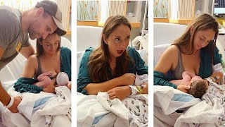 GIVING BIRTH TO MY 6TH BABY  Positive Hospital Birth Vlog [upl. by Eirena]