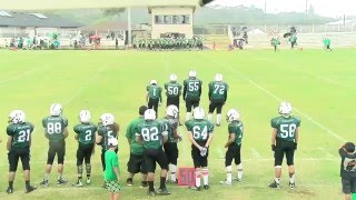 Kauai Youth Football Game 41616 [upl. by Neimad]