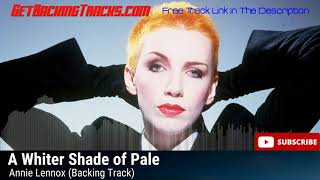 Annie Lennox  A Whiter Shade of pale  BACKING TRACK [upl. by Moth646]