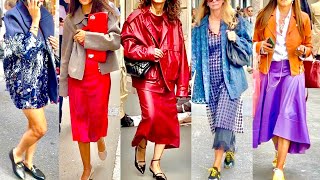 STYLISH FALL 2024 OUTFITS 🇮🇹MILAN STREET FASHION TRENDS 2024 vanityfair voguegermany mfw2024 [upl. by Eelyram735]