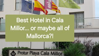 Protur Playa Cala Millor Hotel  walk around food and room [upl. by Melar]