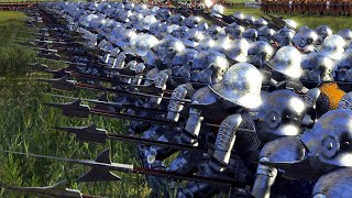 THIS LATE MEDIEVAL BATTLE IS INTENSE  Battle of Pavia  1212AD Medieval Total War [upl. by Eruza356]