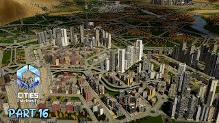 BUILD OFFICE ZONE AND COMMERCIAL AREA  HEXAGONAL PATTERN CITY  CITIES SKYLINES 2 HINDI [upl. by Keefe761]