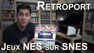 Retroport Jouer des jeux NES sur la SNES [upl. by Hayyim]