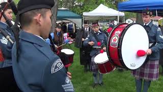 121 Air Cadets compete in Cobourg Scottish Festival [upl. by Ailiec688]