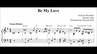 Ballad Jazz Piano Be My Love sheet music [upl. by Estrella]