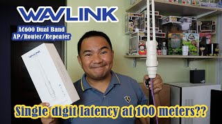 WAVLINK AC600 Aerial HD2 Dual Band Outdoor WiFi Range Extender Test  JK Chavez [upl. by Neibart]