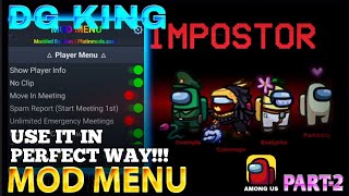 2024Among us MOD MENU –How to use itStep By Step GuideTutorialPART2 [upl. by Riane791]