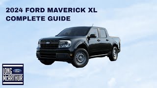 2024 Ford Maverick XL  All Standard and Optional Equipment [upl. by Caitrin]