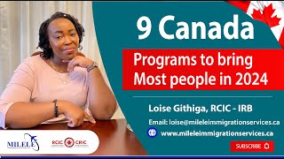 9 BEST Pathways To Canada In 2024  Programs Bringing Most People To Canada In 2024 [upl. by Gustavo]