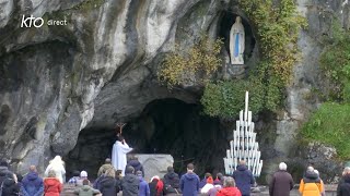 Chapelet du 14 janvier 2024 à Lourdes [upl. by Alaaj943]