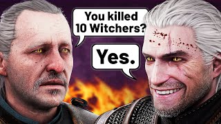 Every Witcher KILLED by Geralt of Rivia  Witcher Explained [upl. by Acinorehs]