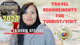 UPDATE 2024 Philippine Immigration Requirements for Filipino Tourist or Visit [upl. by Audsley]