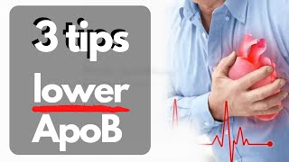 3 actionable tips to lower ApoB [upl. by Oiluj]