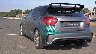 MercedesAMG A45 Petronas World Champions F1 Edition  Exhaust Sounds [upl. by Sitsuj144]