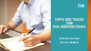 DSH Hörverstehen Tipps und Tricks von DSHProfis [upl. by Coulombe]