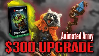 Animated Army Upgrade  Improving the Precon Commander Deck with 300 [upl. by Rives310]