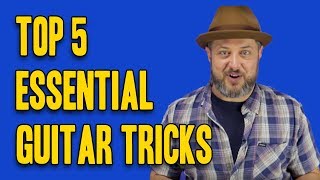 Top 5 Essential Guitar Tricks  Marty Schwartz [upl. by Anastos]