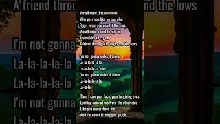 Alone  lyrics lyricvideo [upl. by Okramed]