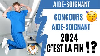 2024 Cest la FIN DU CONCOURS aidesoignant IFAS [upl. by Reg]